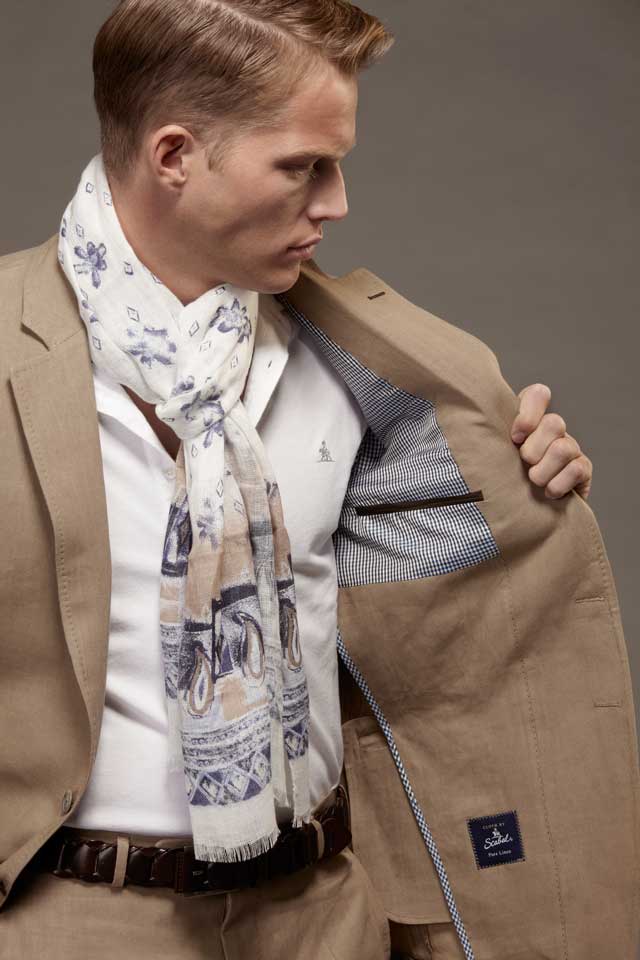 suiting fabric by Scabal